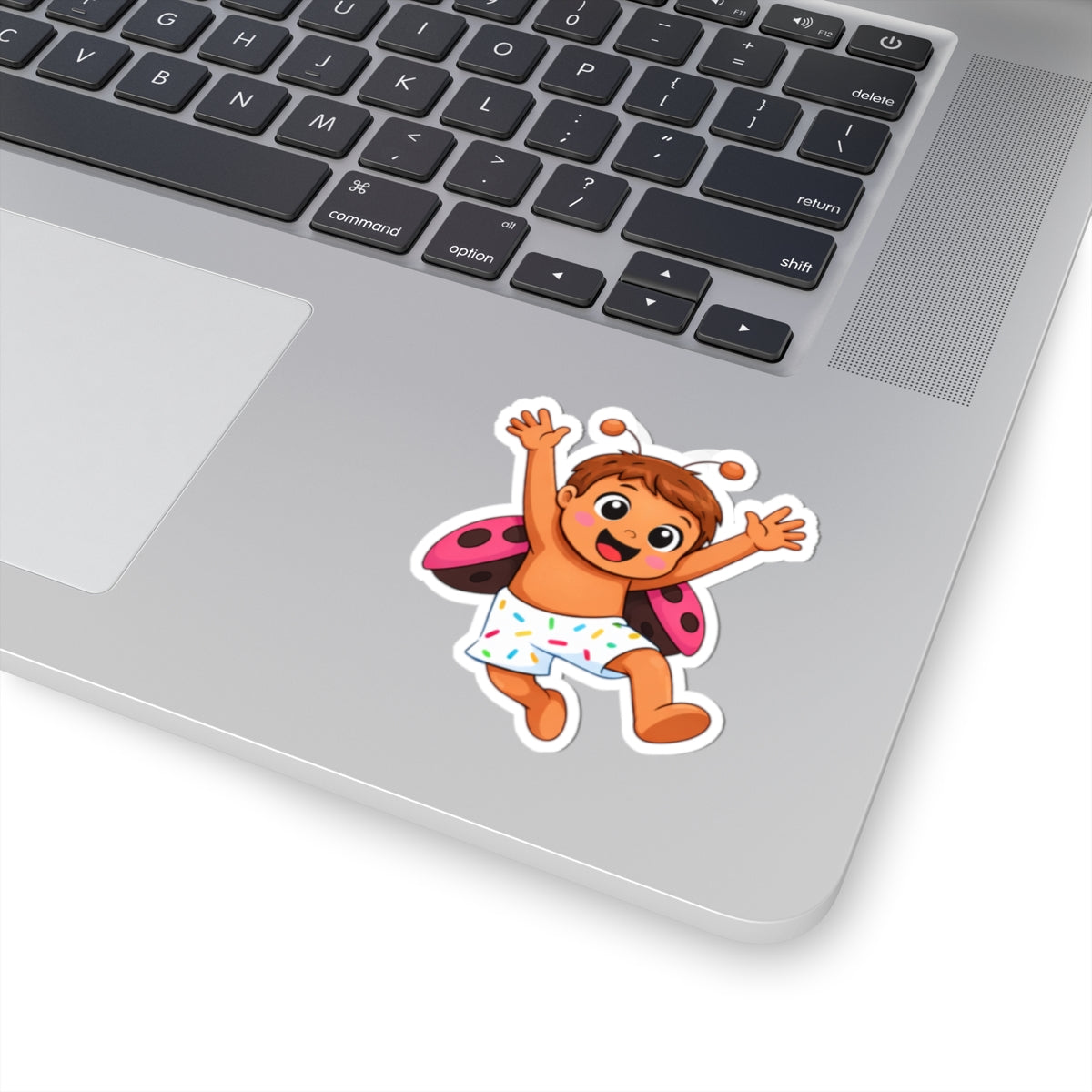 Baby Ladybug Baby Sticker — Cute Kiss-Cut Vinyl Decal for Laptops, Planners & Gifts