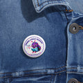 Summer Literacy Program Pin Button – 'Reading is My Superpower' Kids Book Club Badge