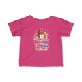 Infant Tee — Sprinkle Bug Girl Cartoon in Pink Tutu