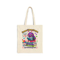 Summer Literacy Program Tote Bag — Kids Reading Owl Canvas Book Bag