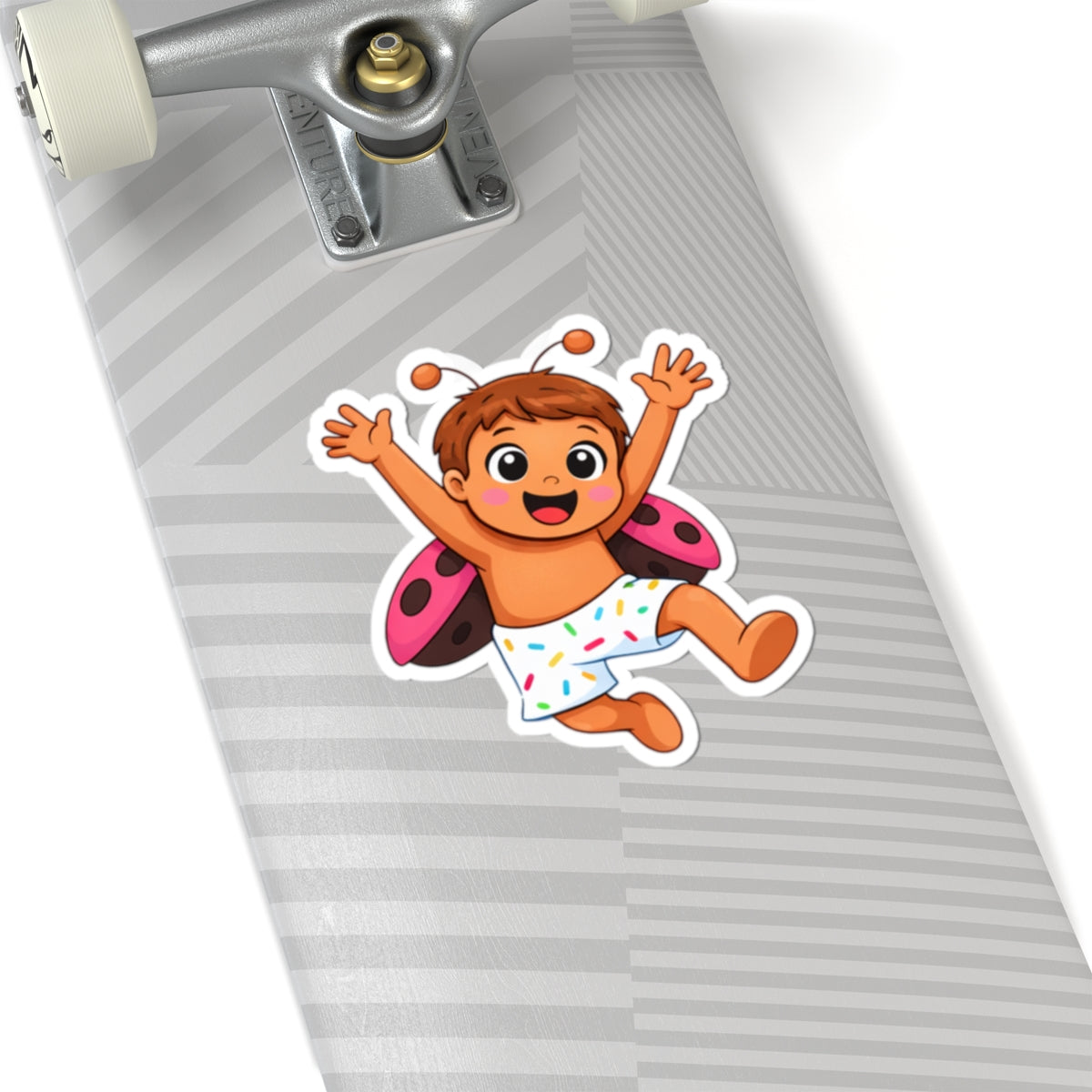 Baby Ladybug Baby Sticker — Cute Kiss-Cut Vinyl Decal for Laptops, Planners & Gifts