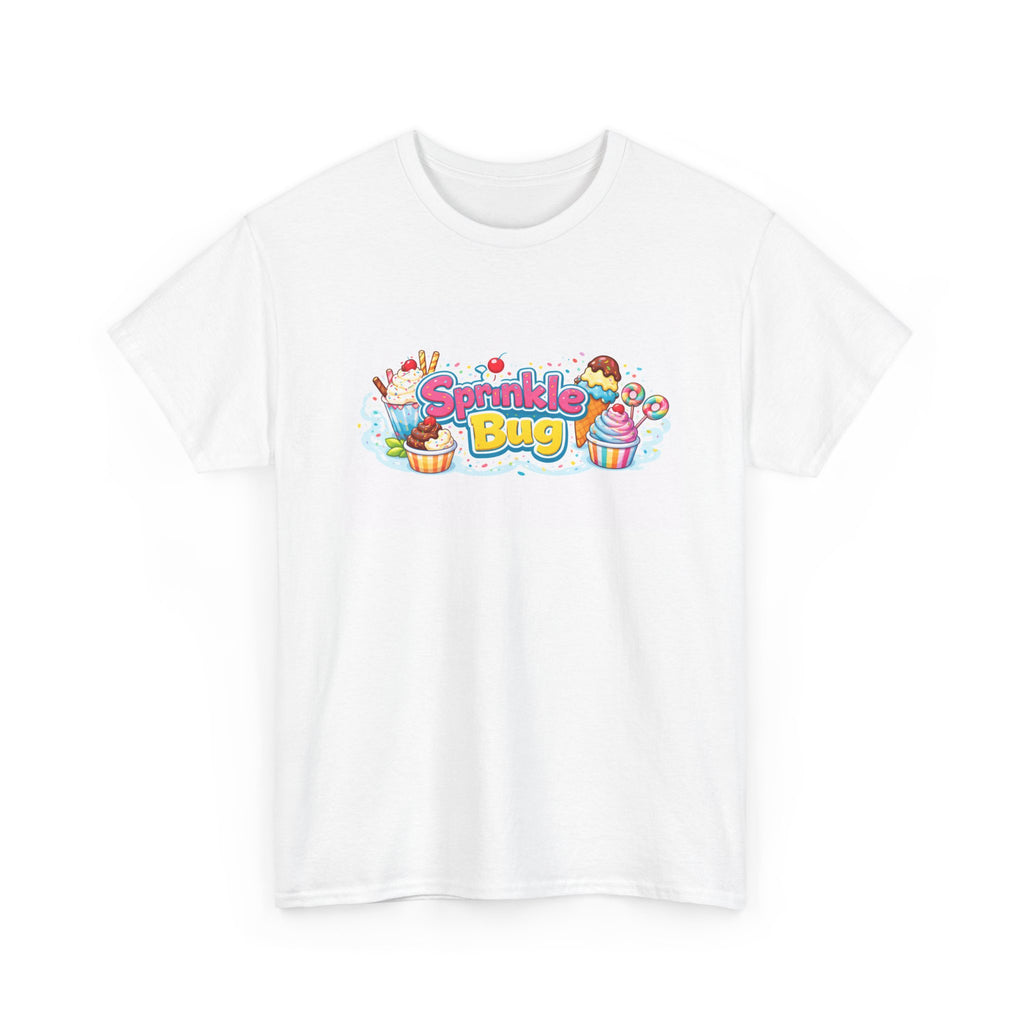 Sprinkle Bug Logo T‑Shirt — Bright Sweet Shop Graphic Tee