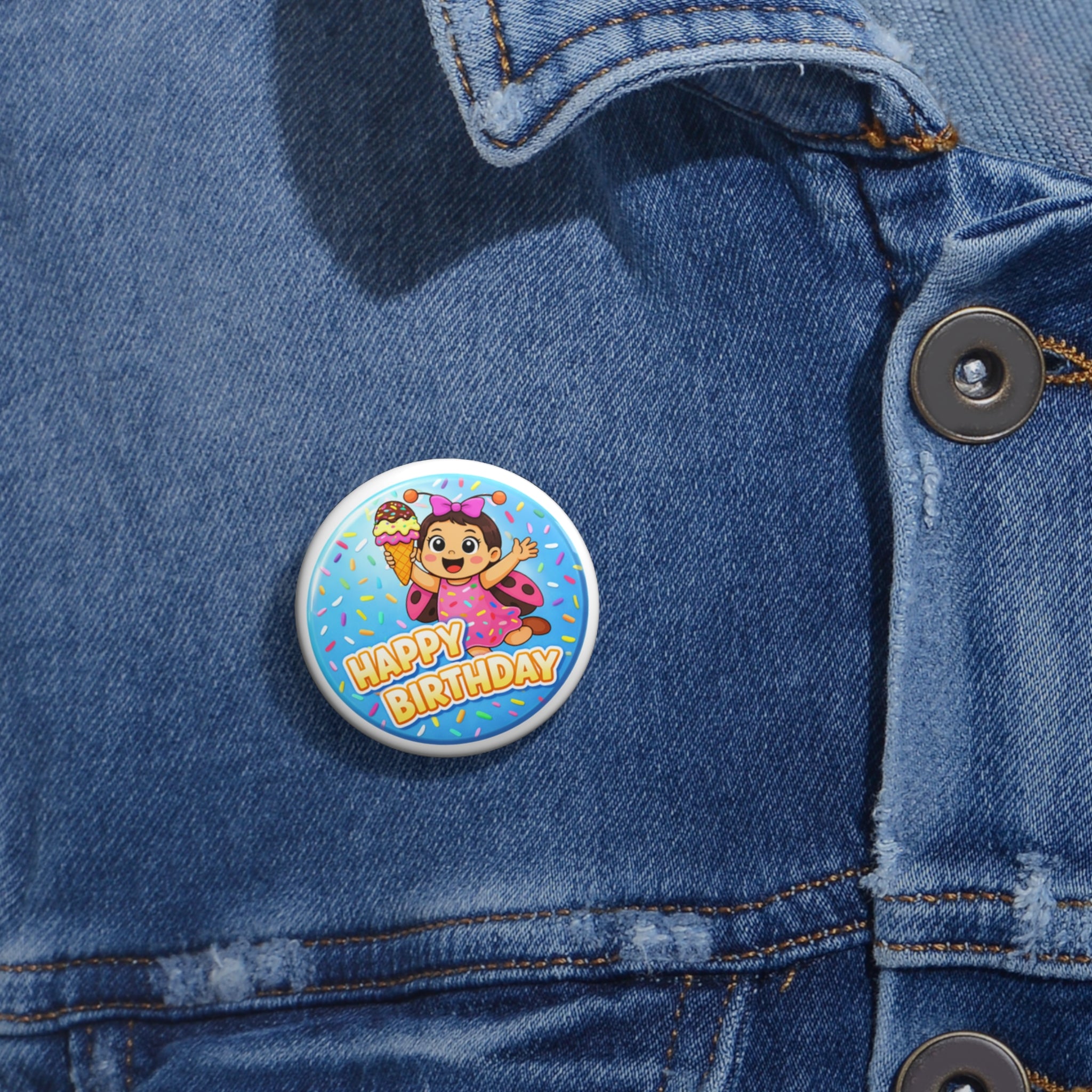 Custom Pin Buttons